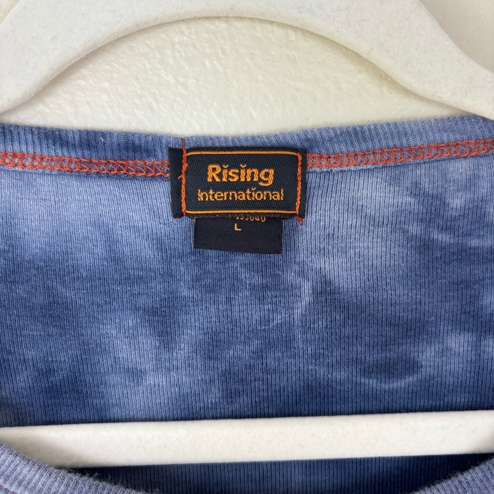 Rising International Patchwork Cotton Tee Shirt A… - image 3